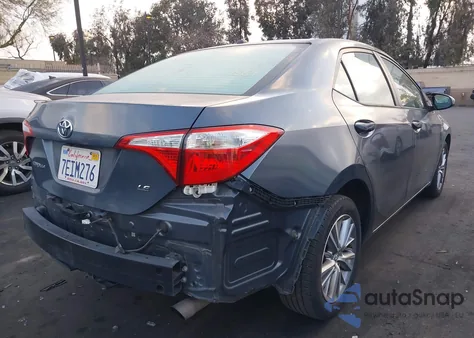 2014 Toyota Corolla Le Plus из США, поврежденный, VIN 5YFBURHE8EP018910